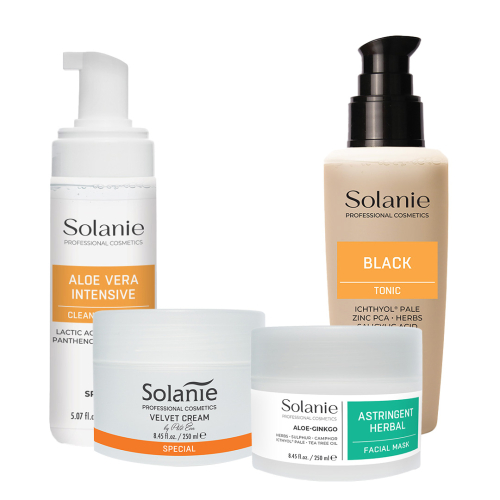 Kit pentru ten gras matur - mare - Solanie