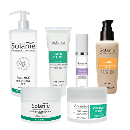 Kit creme Silvia pentru ten gras, toate varstele - Solanie