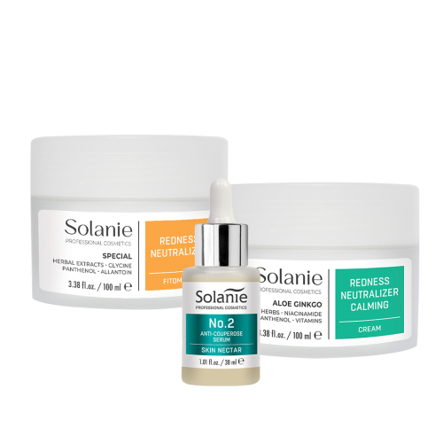 Kit pentru ten Cuperozic - Solanie