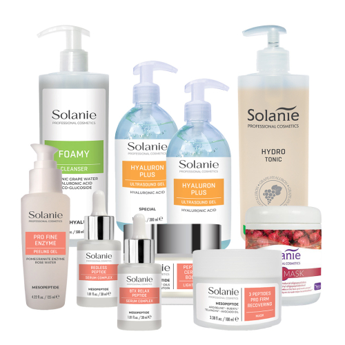 Tratament ten cuperozic cu MezoPeptide - Kit Mare - Solanie