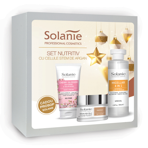 Set nutritiv cu Celule Stem de Argan - Solanie