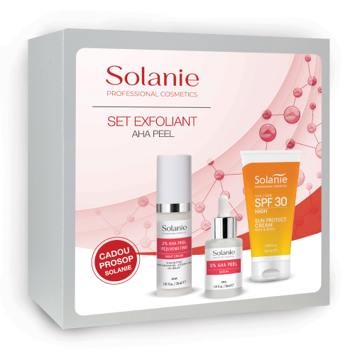 Set Exfoliant AHA Peel - Solanie