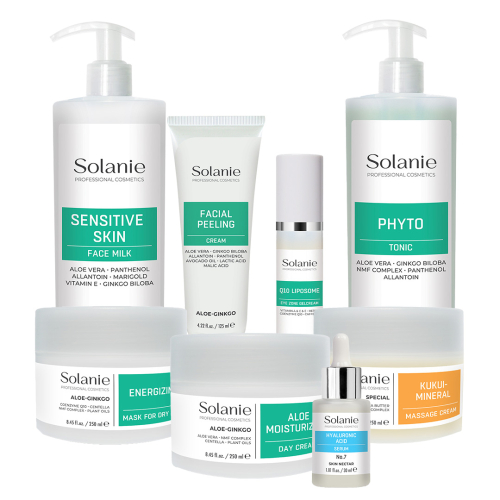 Tratament pentru tenurile uscate alipice - Kit Mare - Solanie