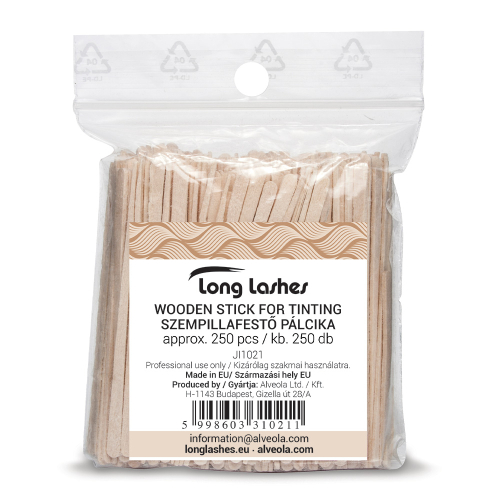 Betisoare pentru vopsit gene - 250 buc - Long Lashes