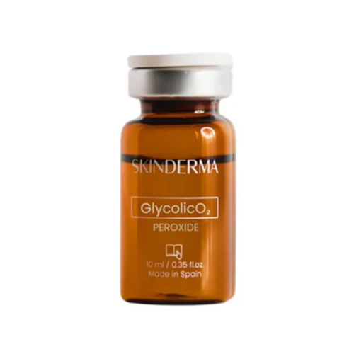 Cocktail Glicolic & Peroxid pentru Exfoliere si Purificare - 10 ml - Skinderma