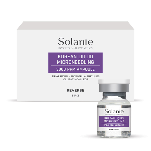 Fiola PDRN coreeana cu Microace - 5 ml x 5 buc - Solanie