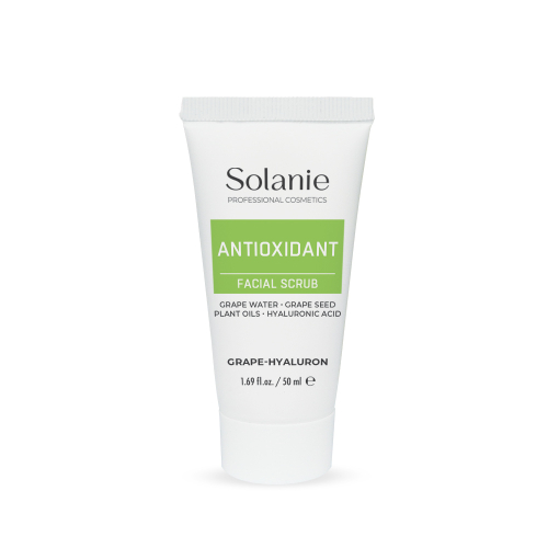 Crema exfolianta Struguri - Hialuron - 50 ml - Solanie
