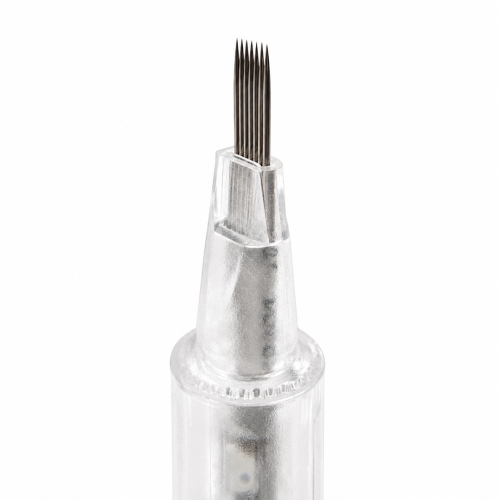 Cap steril de tratament plat cu 7 ace pentru MezoPen