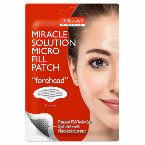 Plasture Antirid cu Microace pentru Frunte - Miracle Wrinkle Fix - Purederm