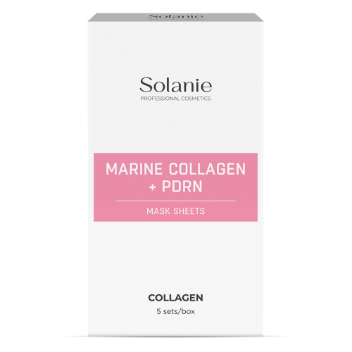 Masti cu Colagen Marin si PDRN - 5 buc - Solanie