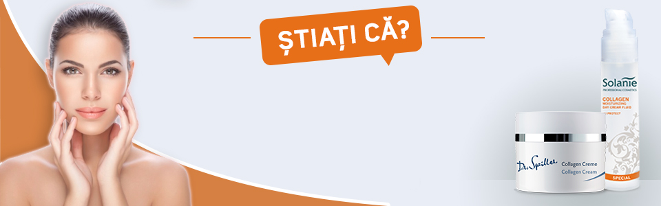 Stiati ca? Arma-cheie impotriva ridurilor este Colagenul!