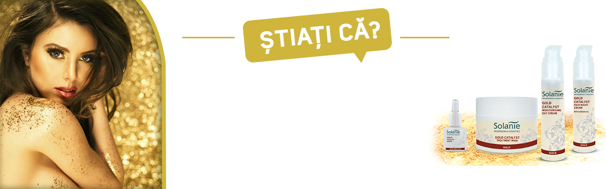 Știați că? Nanoparticulele de aur au si efect de depigmentare.