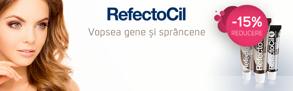Vopsea gene si sprancene RefectoCil cu -15% reducere