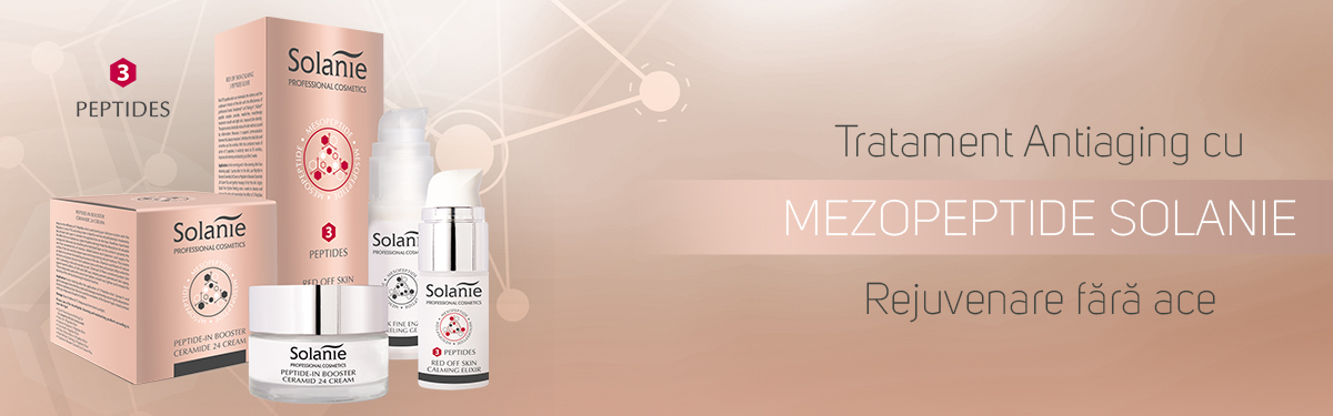 Tratament Antiaging cu MezoPeptide Solanie - Rejuvenare fără ace