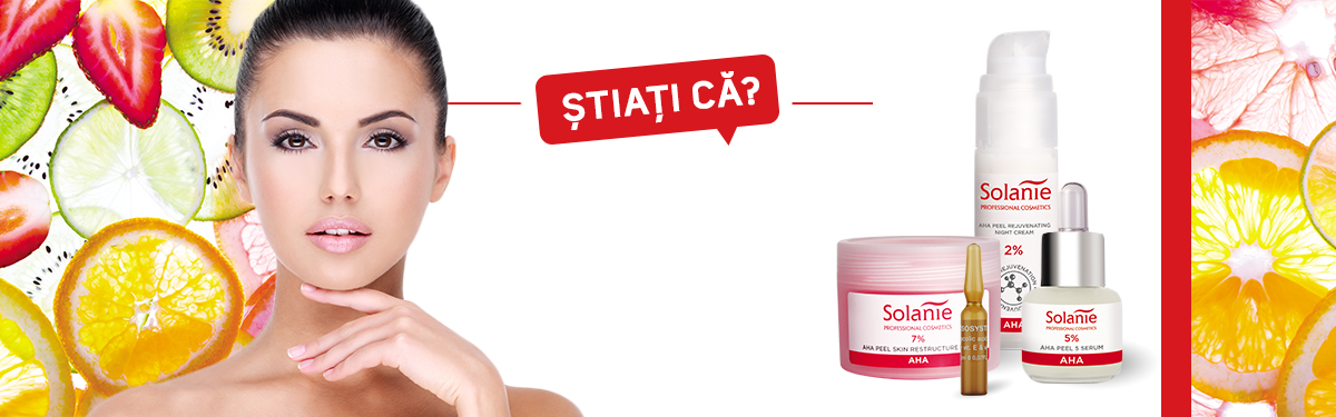 Stiati ca? Acizii de fructe lupta impotriva daunelor solare