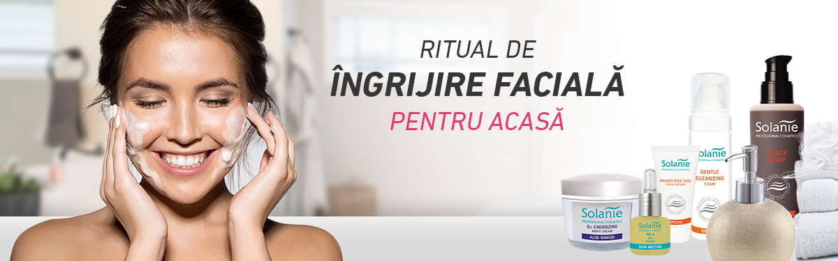 Ritual de ingrijire faciala pentru acasa