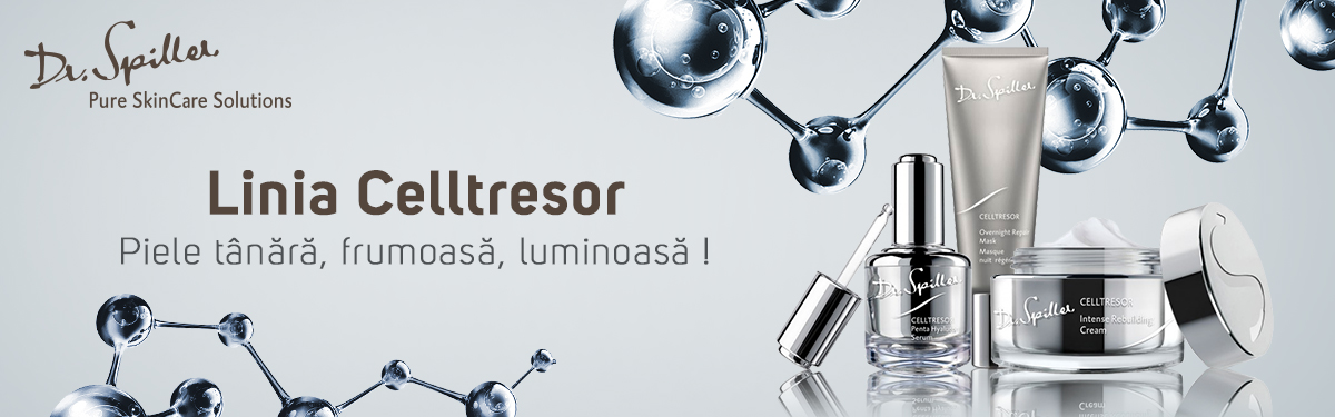 Linia Celltresor - Piele tânără, frumoasă, luminoasă - Dr. Spiller