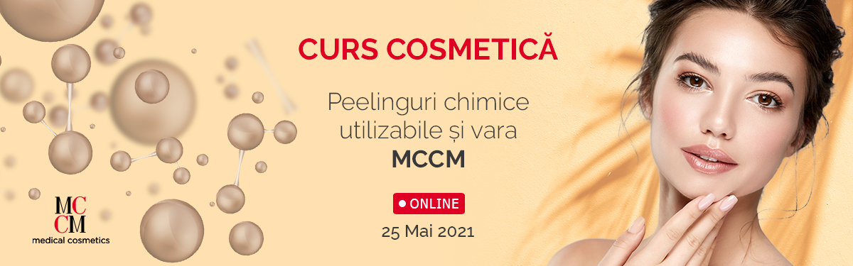 Curs Online - Peelinguri chimice utilizabile și vara - MCCM - Medical Cosmetics