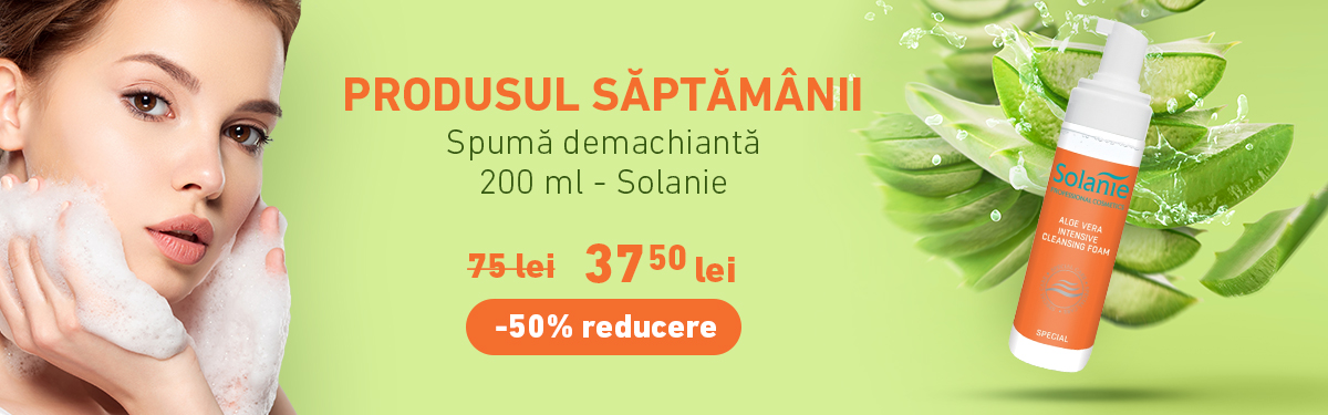 Spuma demachianta - 200 ml - Solanie cu -50% reducere