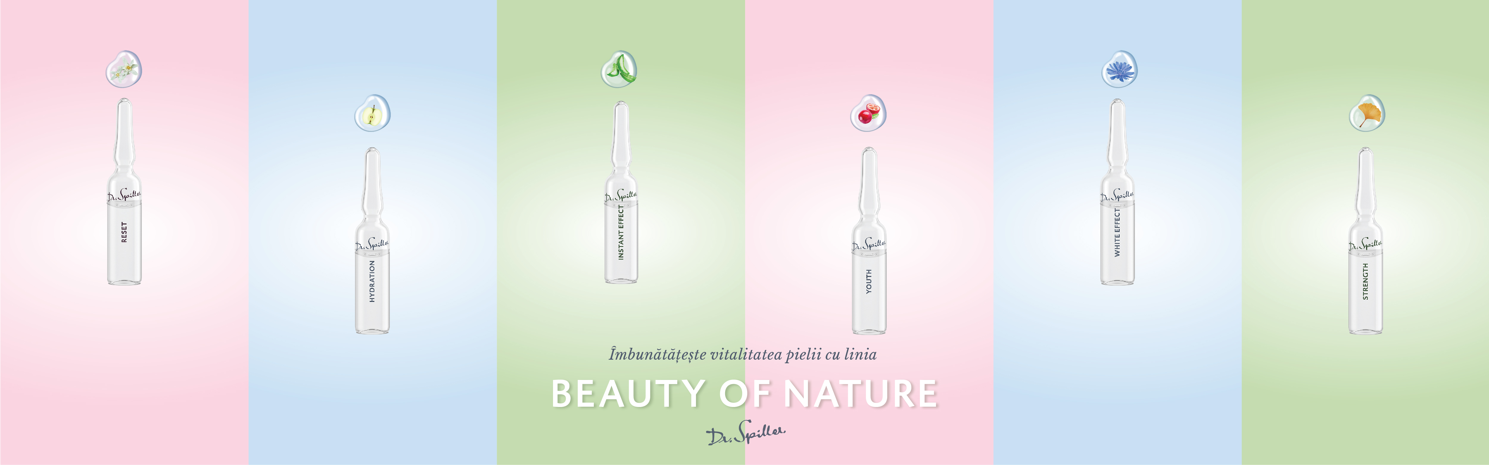 Puterea naturii furnizată sub forma luxoasă a unei fiole