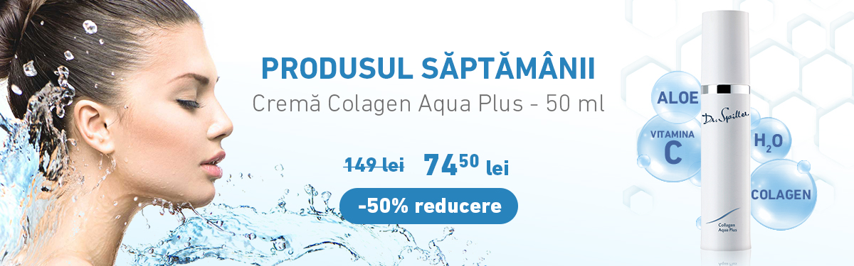 Crema Colagen Aqua Plus - 50 ml - Dr Spiller cu -50% reducere
