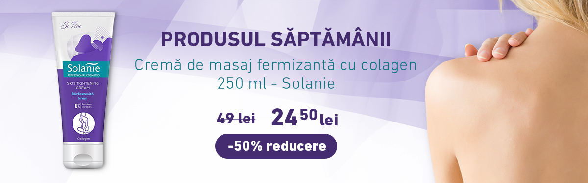 Crema de masaj fermizanta cu colagen - 250 ml - Solanie cu -50% reducere