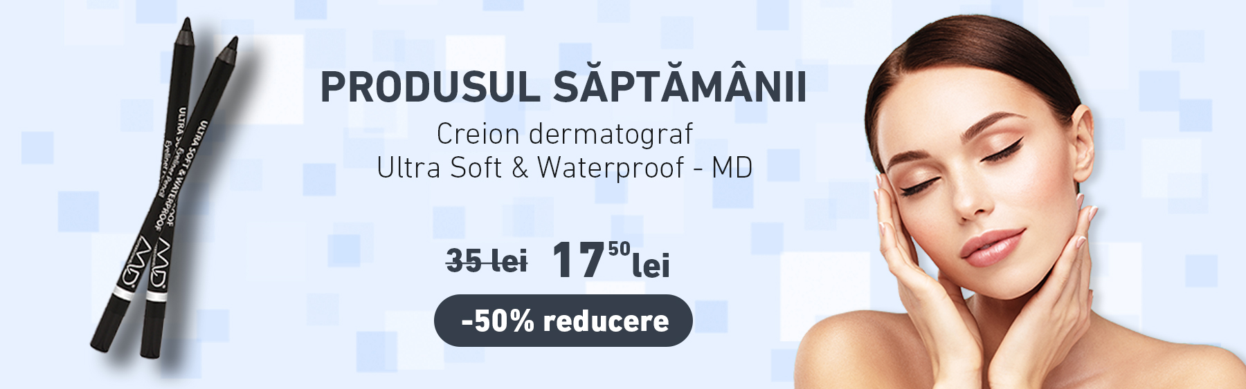 Creion dermatograf - Ultra Soft & Waterproof - MD cu -50% reducere