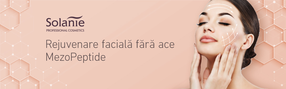 Rejuvenare facială fără ace cu MezoPeptide Solanie