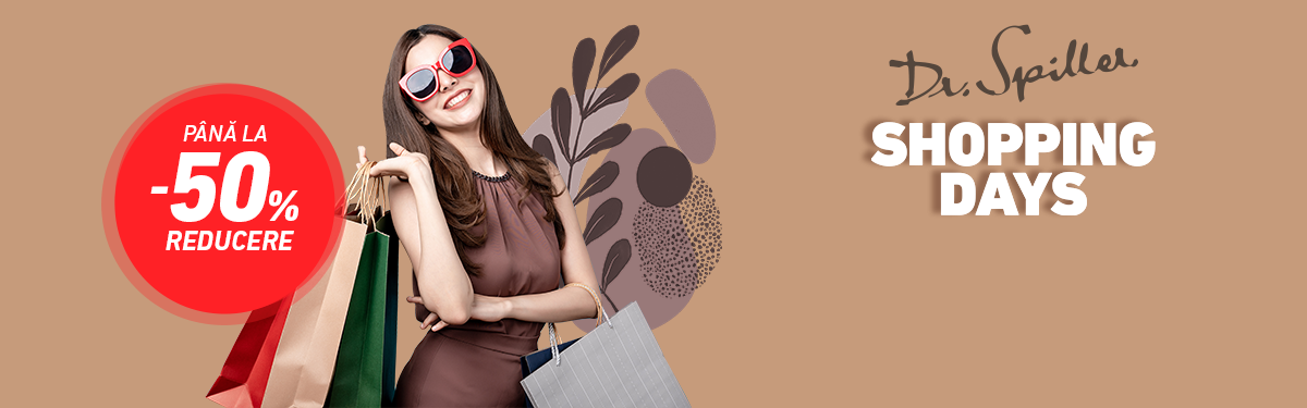 DR SPILLER SHOPPING DAYS - Reduceri speciale pentru profesioniști!