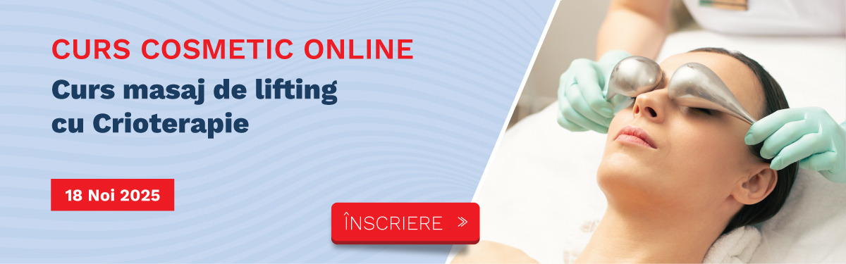 Curs online masaj de lifting cu Crioterapie