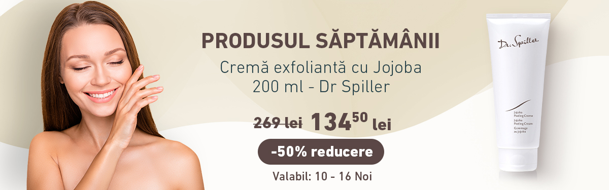 Crema exfolianta cu Jojoba - 200 ml - Dr Spiller