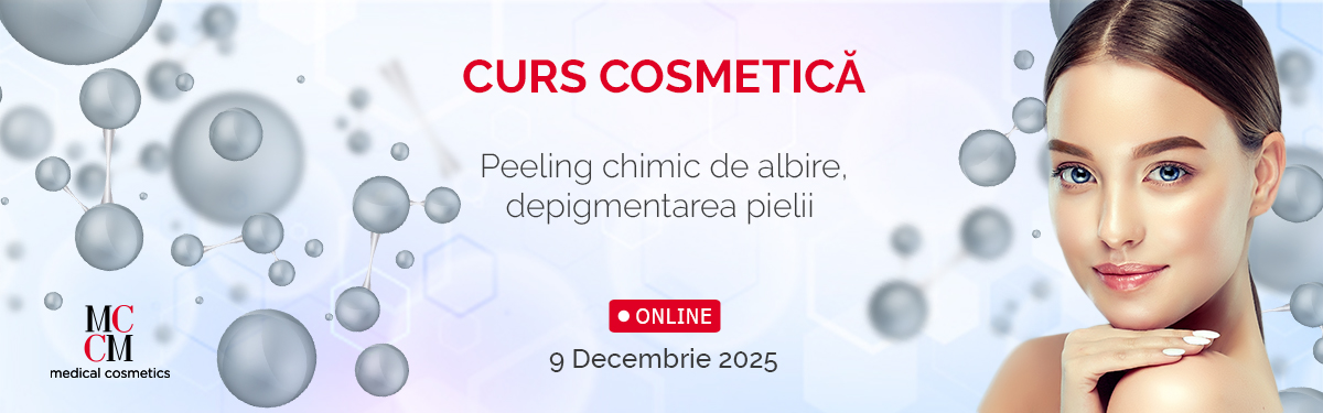 Curs Online - Peeling chimic de albire, depigmentarea pielii