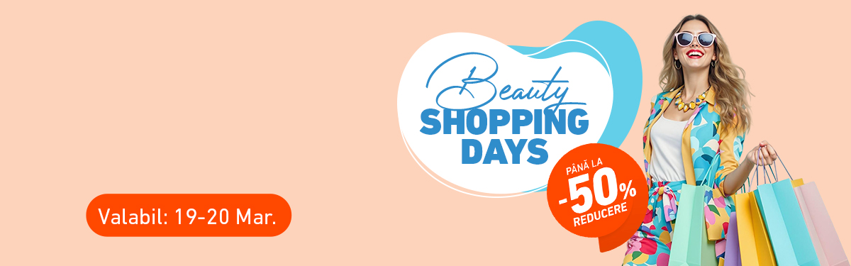 Beauty Shopping Days cu reduceri de -50% - Reduceri speciale dedicate profesionistilor!