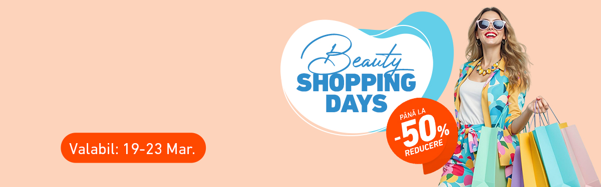 Beauty Shopping Days cu reduceri de -50% - Reduceri speciale dedicate profesionistilor!