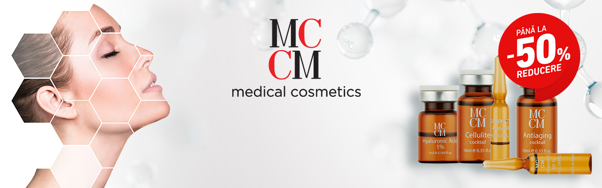 -50% reducere la MCCM SHOPPING DAYS - Fiole sterile pentru Mezoterapie - Cosmetice medicale profesionale