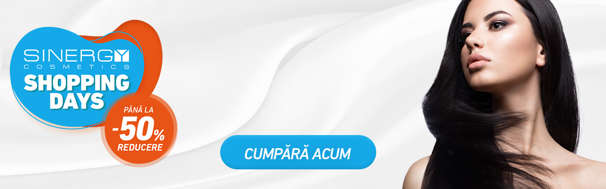 Sinergy Shopping Days - Reduceri speciale de p&acirc;nă la -50% dedicate profesioniștilor!