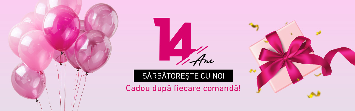 Cadou la orice comandă ! SisiCosmetice - de 14 ani &icirc;mpreună !