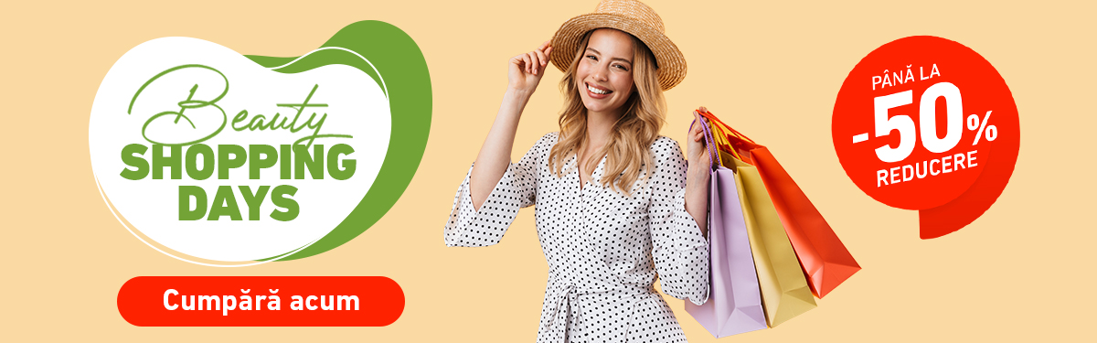 Beauty Shopping Days cu reduceri de -50% - Reduceri speciale dedicate profesionistilor!