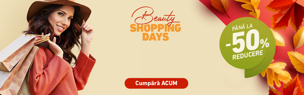 Beauty Shopping Days cu reduceri de -50% - Reduceri speciale dedicate profesionistilor!