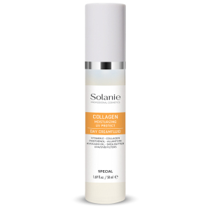 Crema de zi hidratanta cu colagen si protectie UV - 50 ml - Solanie