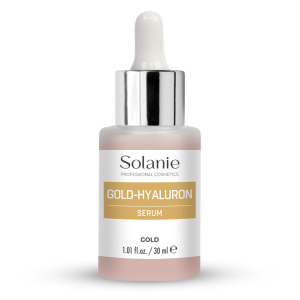 Ser aur cu acid hialuronic - 30 ml - Solanie
