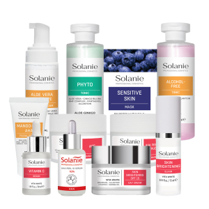 Tratament de Albire si Depigmentare Vita White - Kit Mic - Solanie - Serum Exfoliant AHA Peel 10%